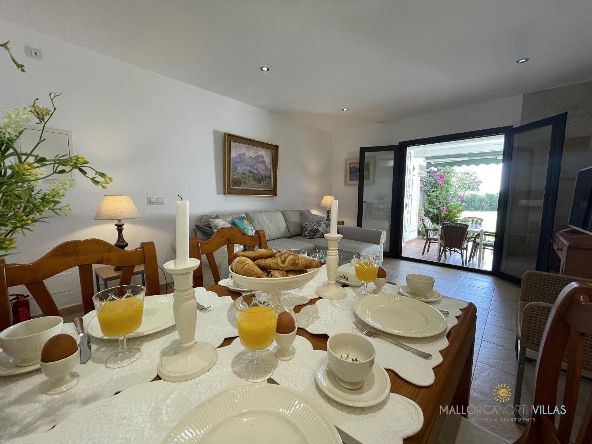 Apartment Club Del Sol 8 Acogedor Con Piscina Port de Pollença