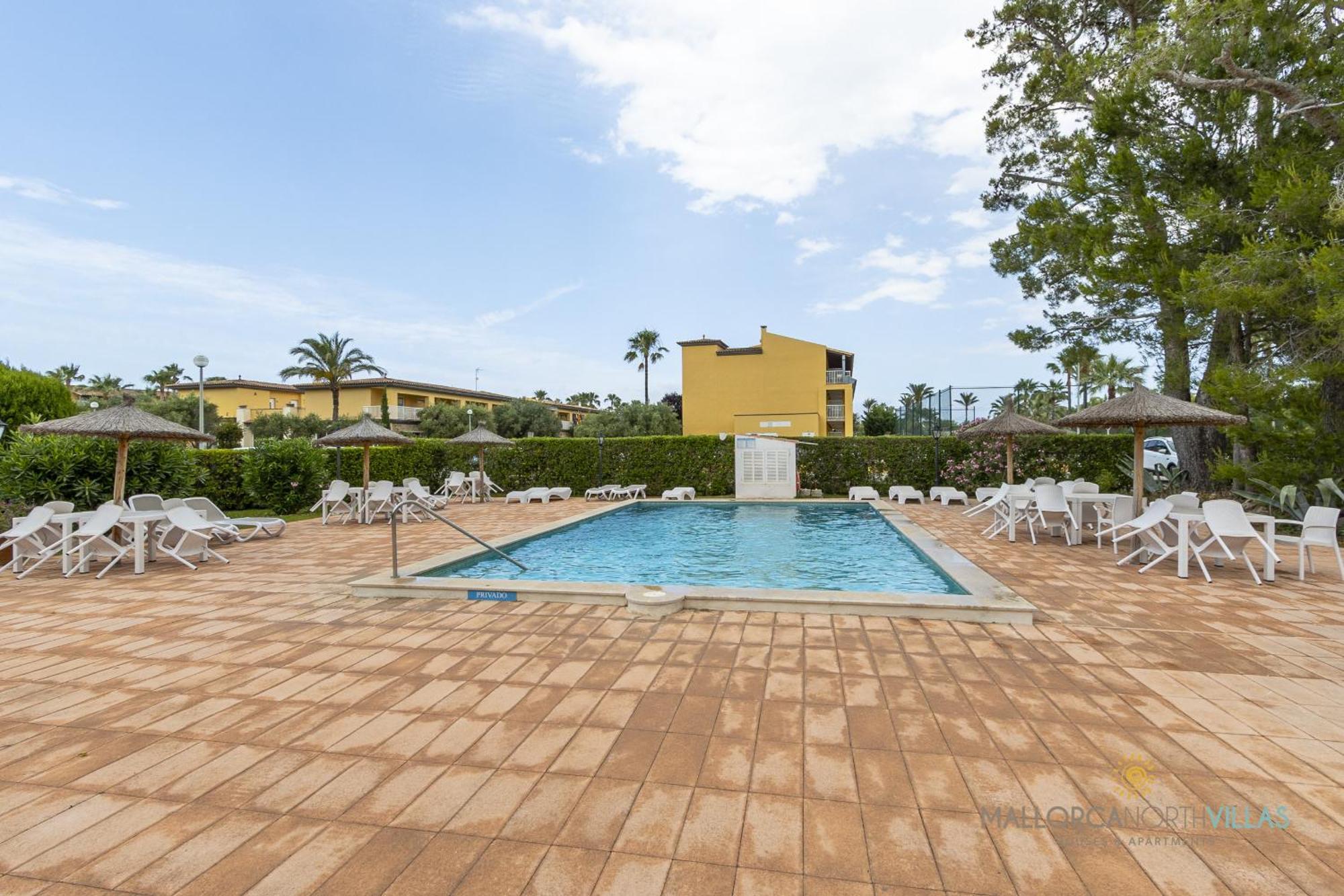 Apartment Club Del Sol 8 Acogedor Con Piscina Port de Pollença